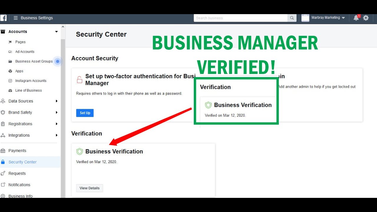 Facebook Verified BM